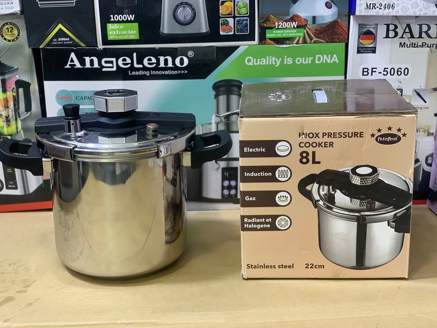 INOX Pressure Cooker | Advance Safety | Stainless Steel |