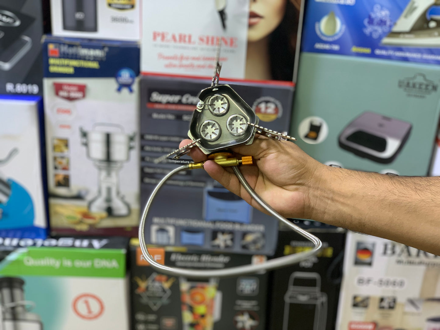 Portable Mini Camping Stove | Gas Cylinder with Free