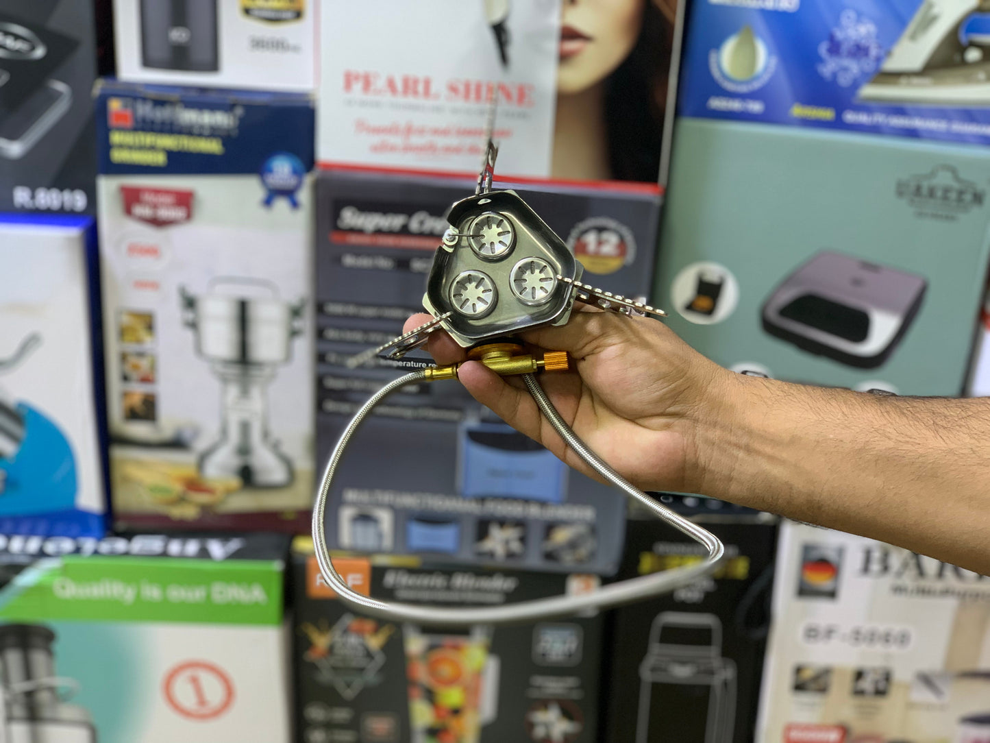 Portable Mini Camping Stove | Gas Cylinder with Free