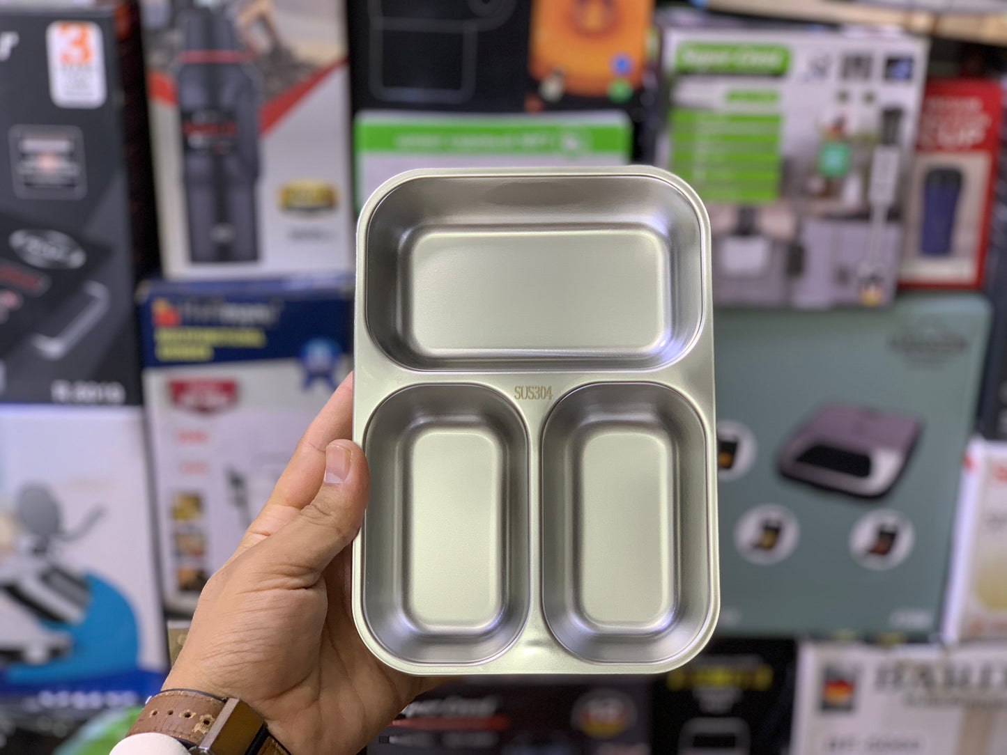 Lunch Box Individual Silicone Ring SUS304 Stainless Steel