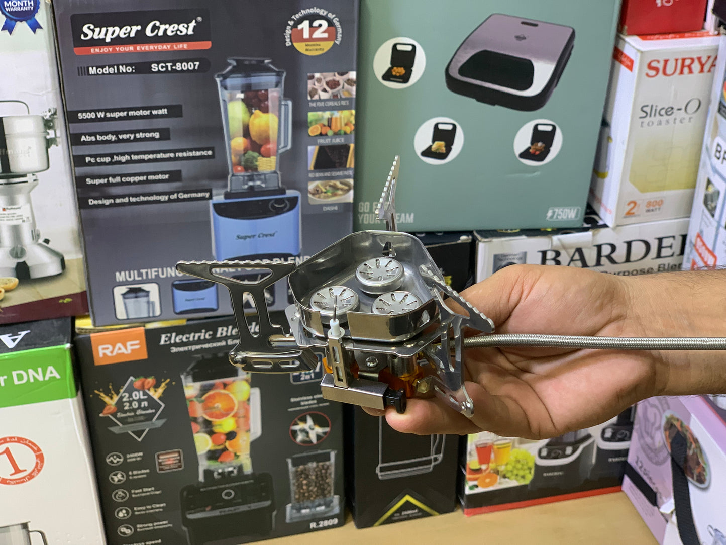 Portable Mini Camping Stove | Gas Cylinder with Free