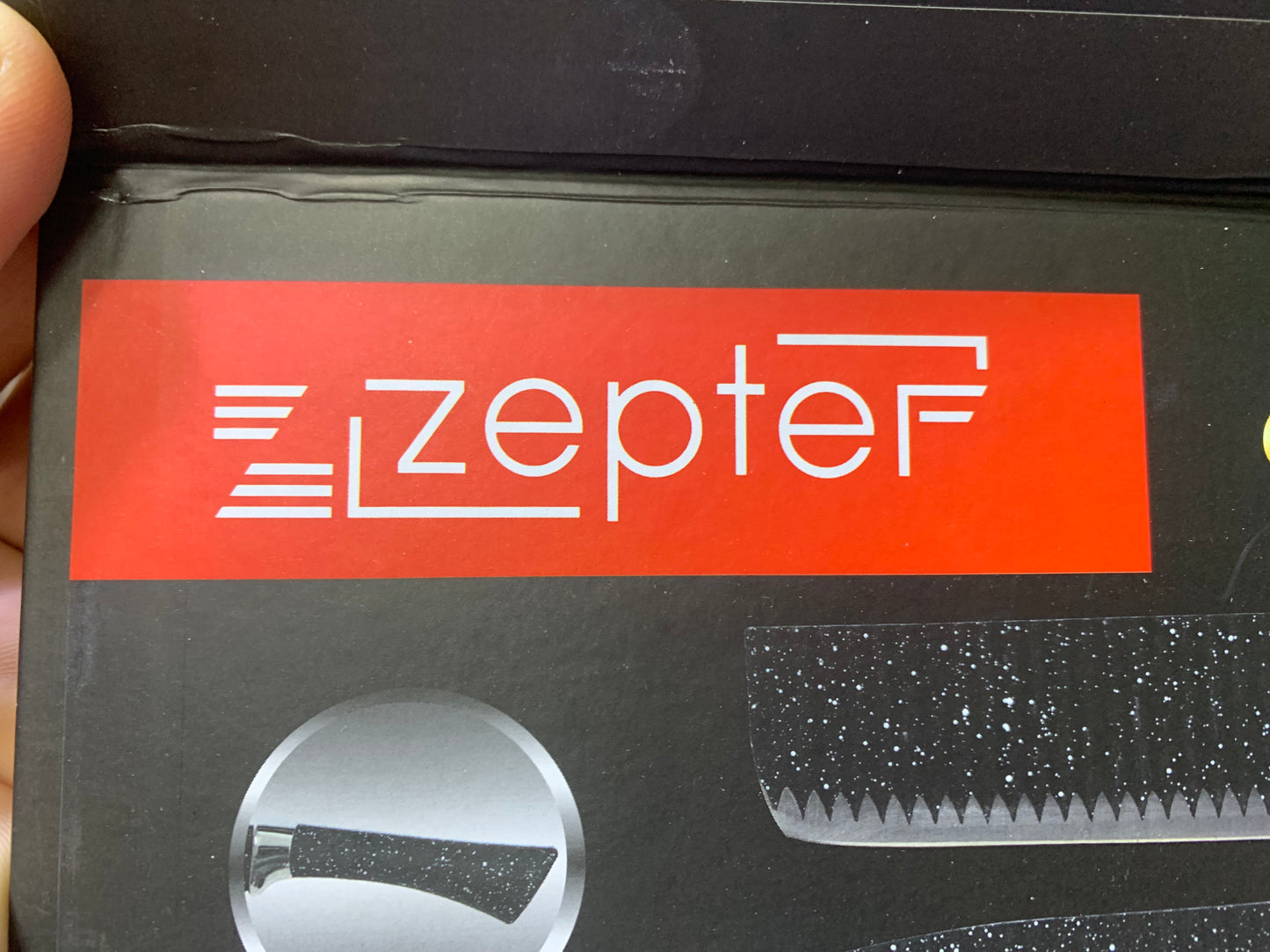 ZEPTER Brand 6 Pieces Knives Set | Non-Stick Coating |