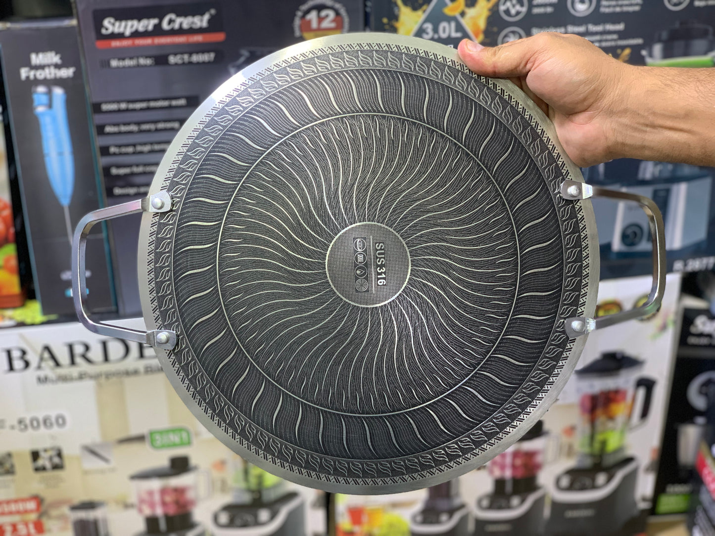 Laser Coating Tawa | sus 316 Stainless Steel |