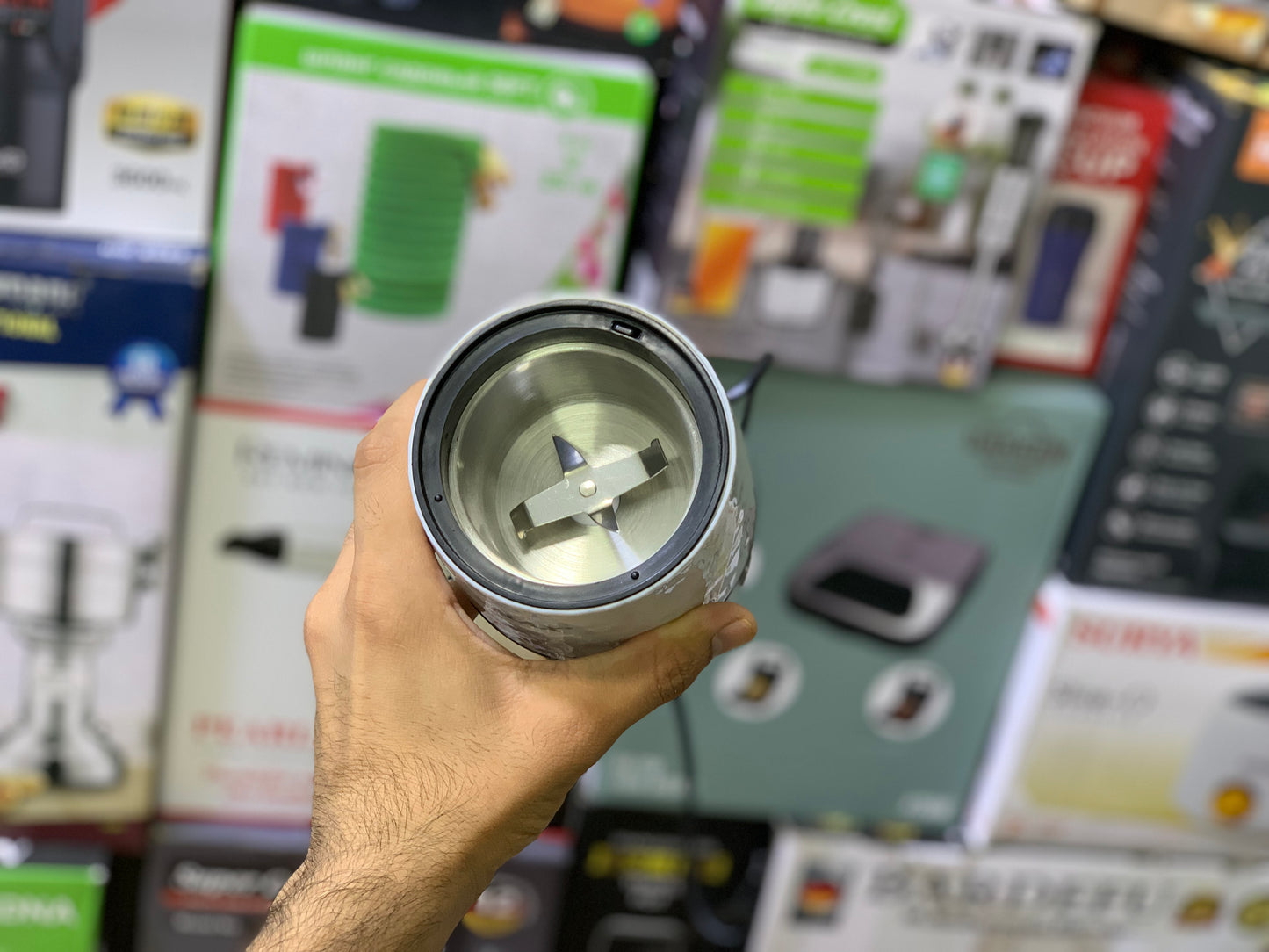 Kolax Brand Multifunctional Coffee and Spice Grinder 80 watt | Stainless Steel blade