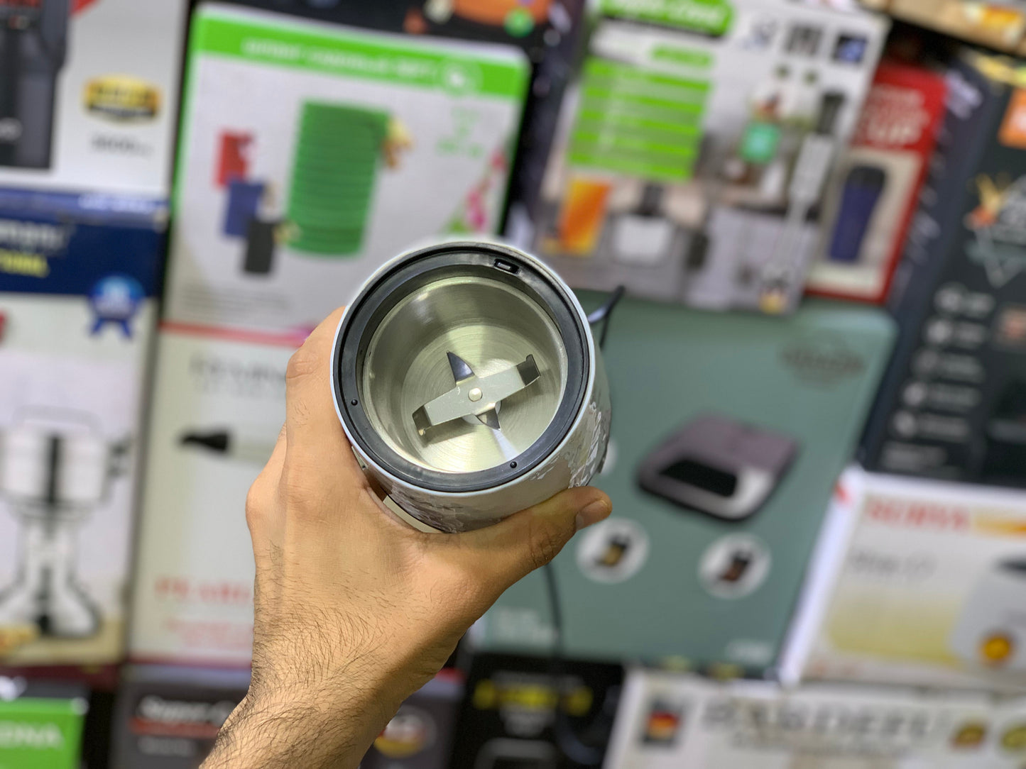 Kolax Brand Multifunctional Coffee and Spice Grinder 80 watt | Stainless Steel blade