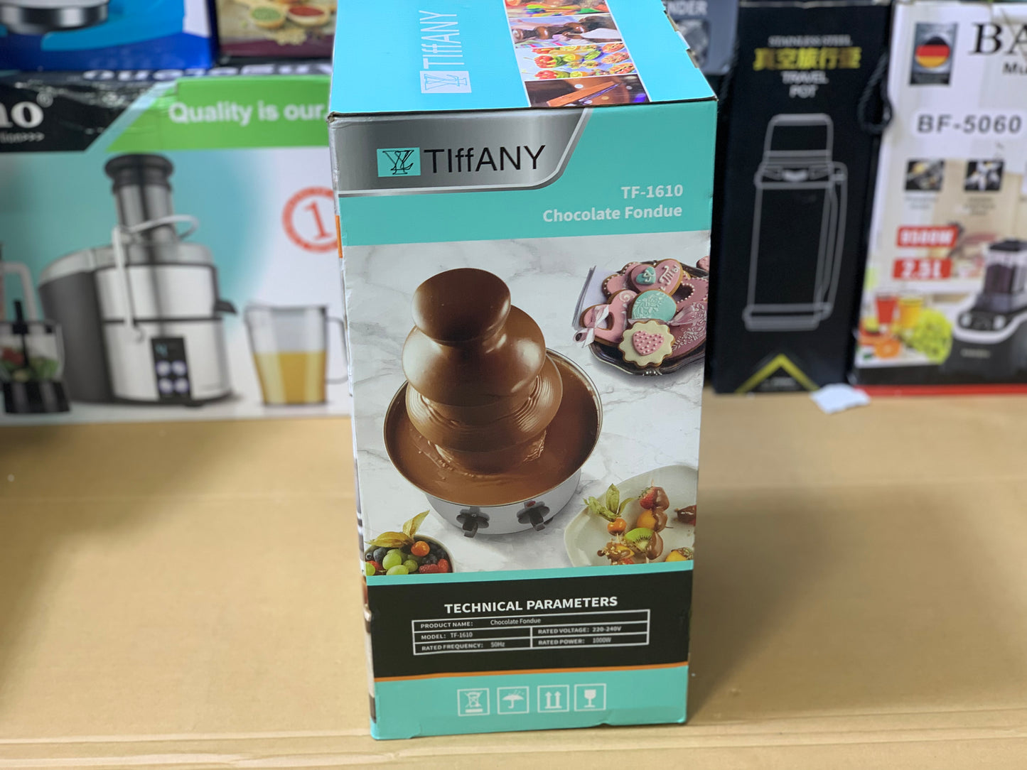 Tiffany’s Brand Chocolate Fondue 1000 watt