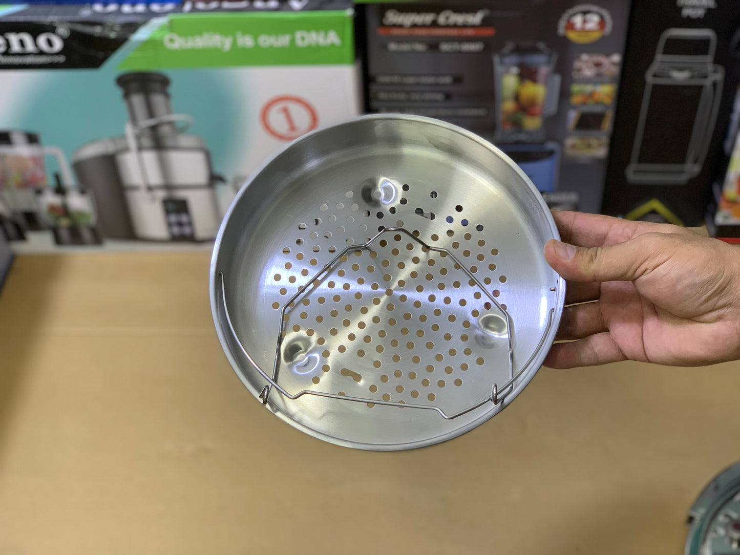Happy Unique Pressure Cooker Easy lock and unlock Stainless Steel