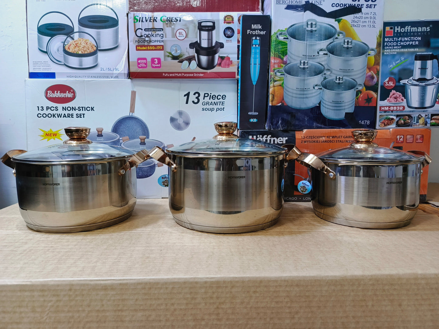 Hoffavorer Cookware Set 8 pcs Model HF-1314