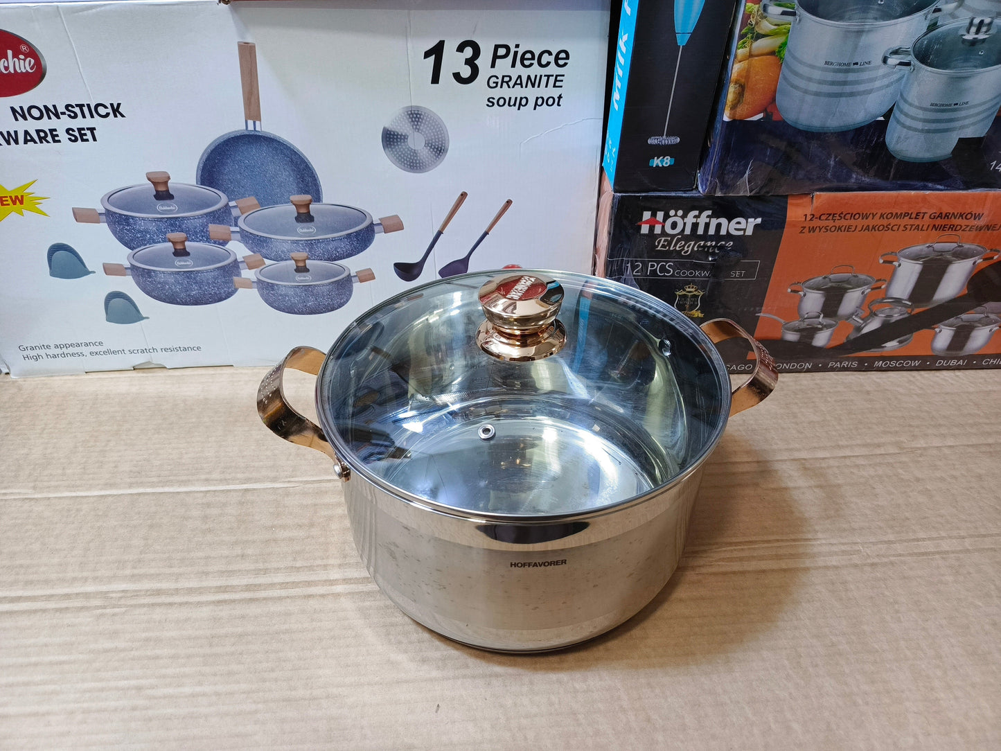 Hoffavorer Cookware Set 8 pcs Model HF-1314