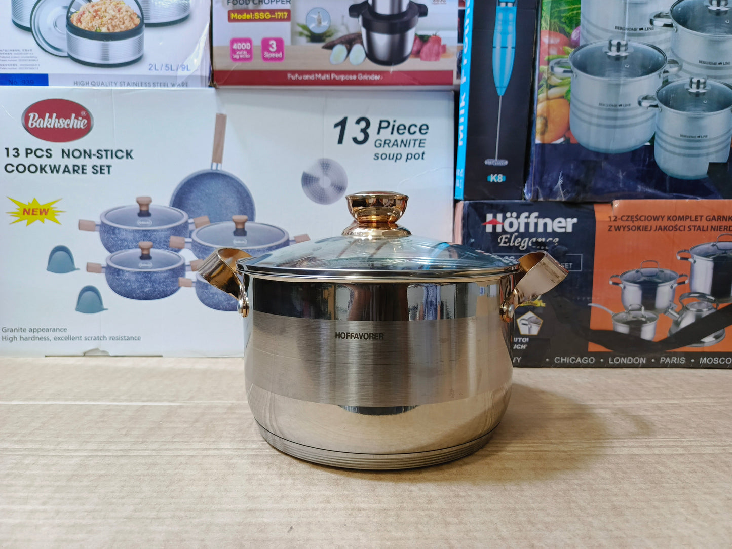 Hoffavorer Cookware Set 8 pcs Model HF-1314