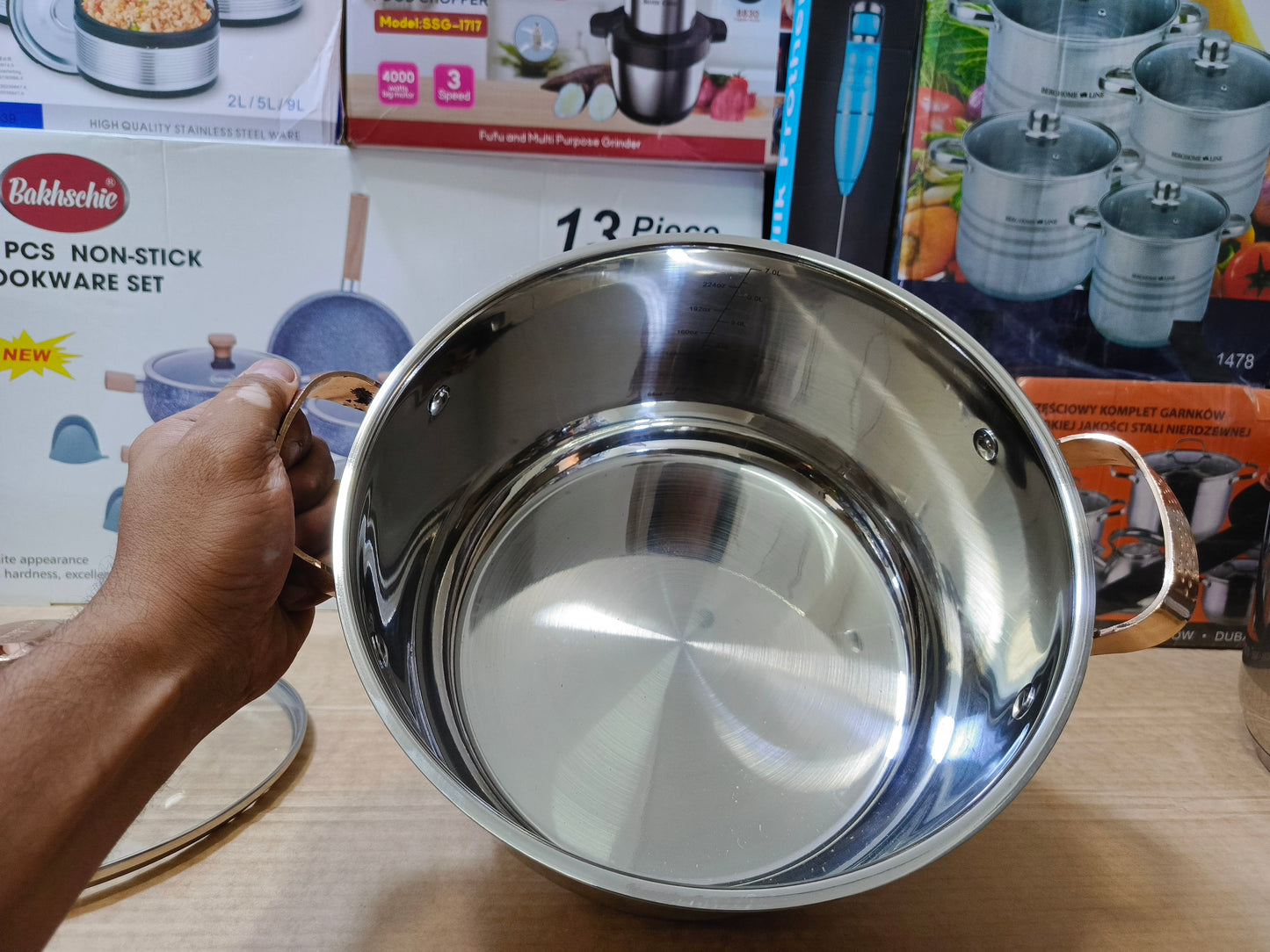 Hoffavorer Cookware Set 8 pcs Model HF-1314