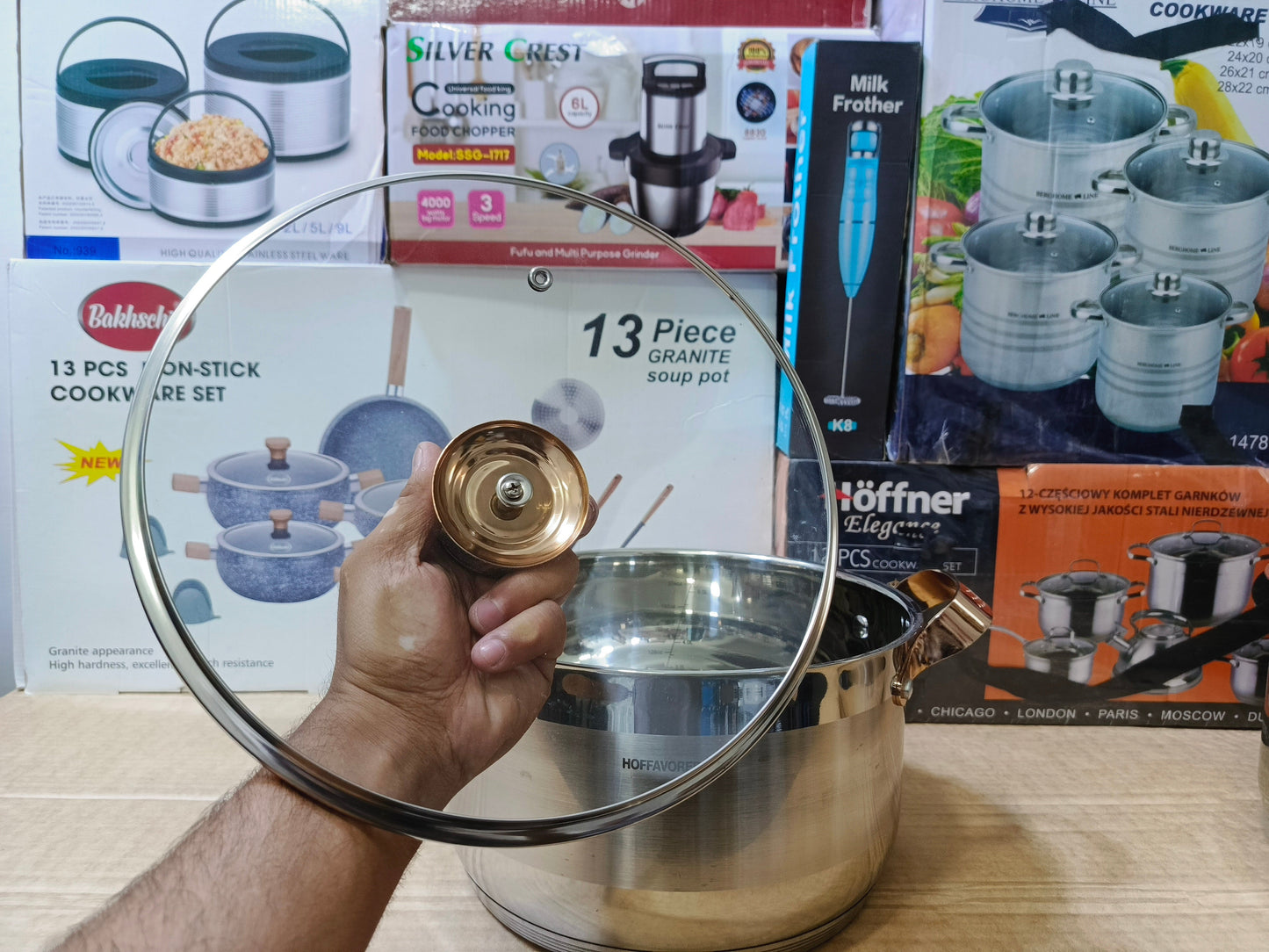 Hoffavorer Cookware Set 8 pcs Model HF-1314