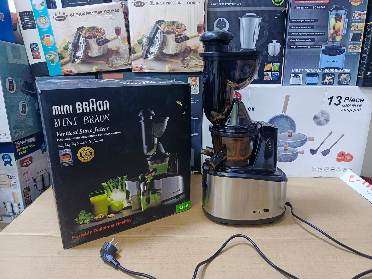 Mini Braon Slow Juicer l 1000W