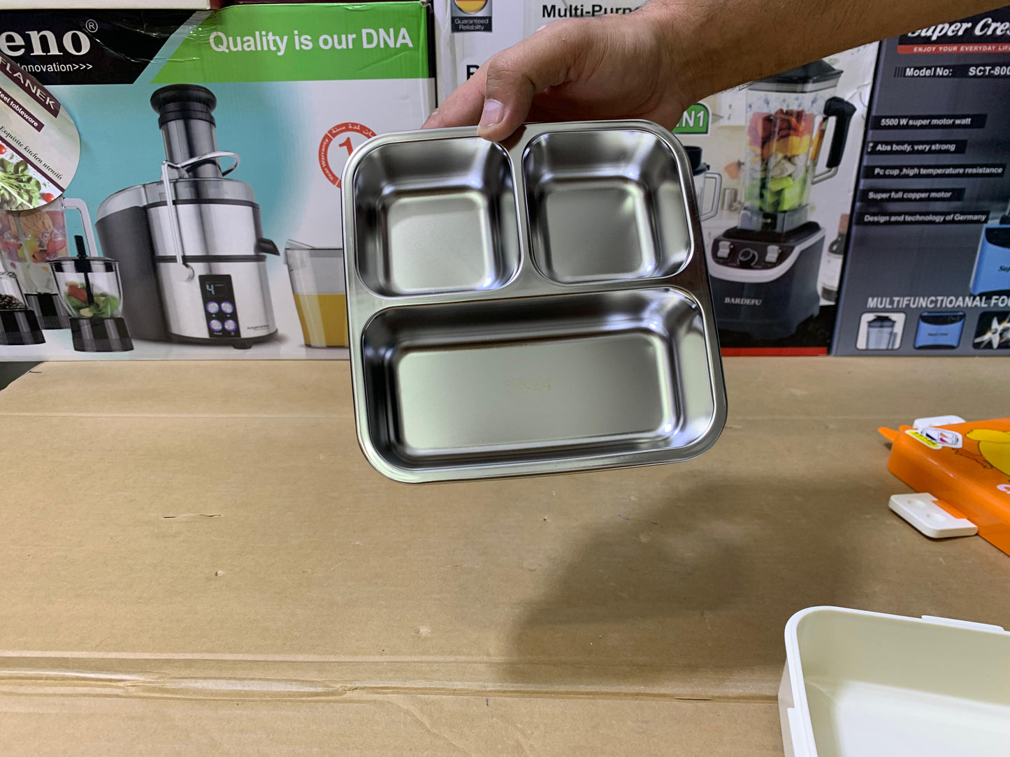 Kids Lunch Box with 2 Spoons and A tinny Container