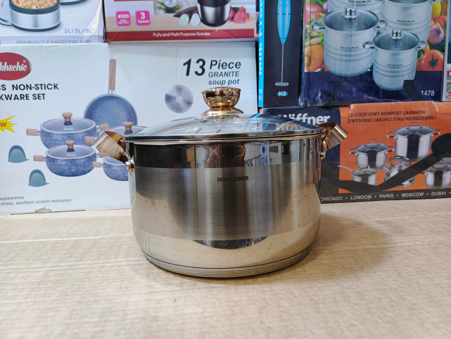 Hoffavorer Cookware Set 8 pcs Model HF-1314