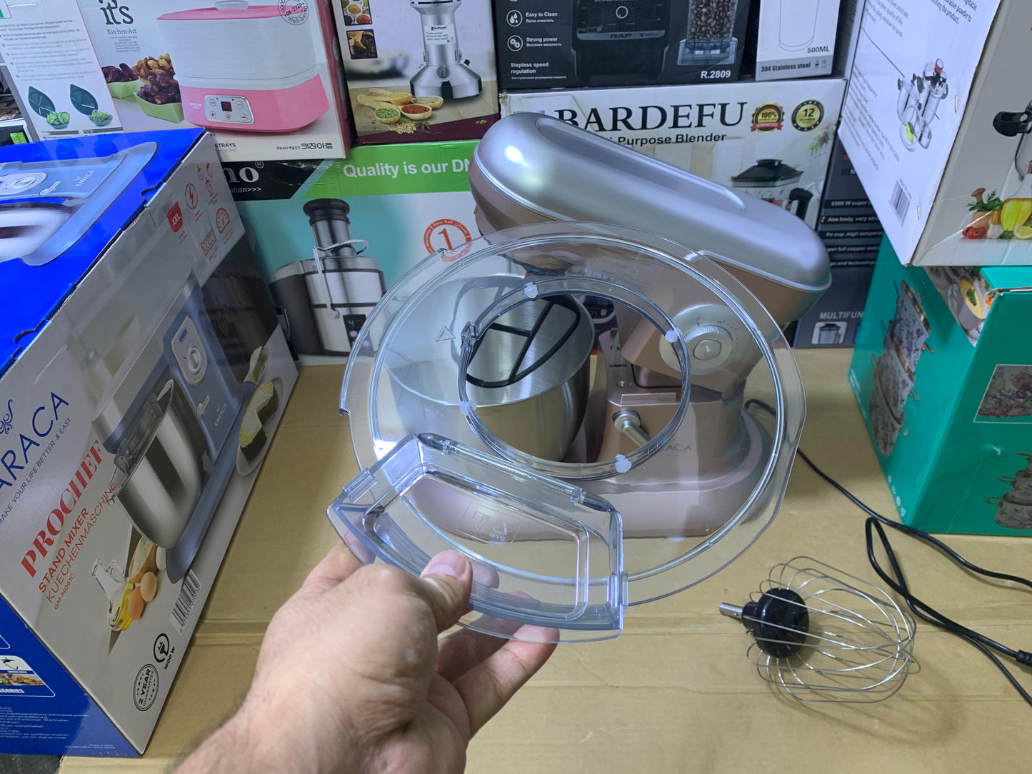 Karaca Stand Mixer Turkish Brand 6.5 Litters Capacity 1600w