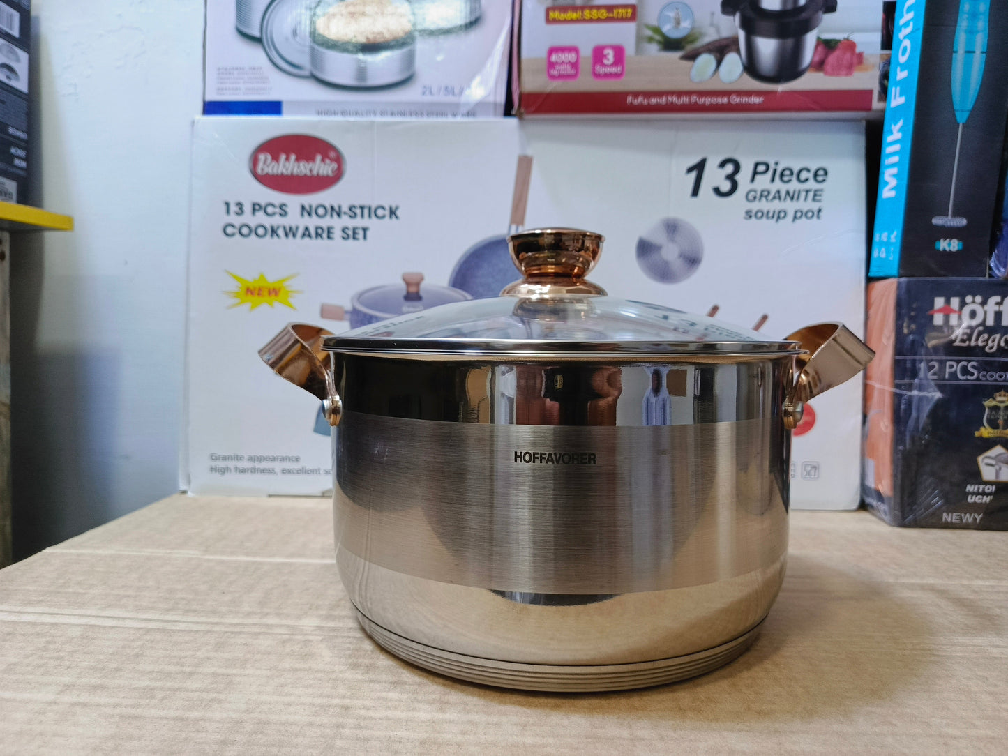 Hoffavorer Cookware Set 8 pcs Model HF-1314
