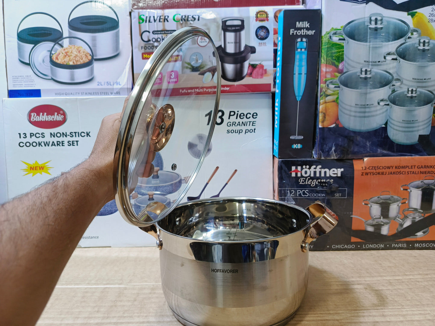 Hoffavorer Cookware Set 8 pcs Model HF-1314