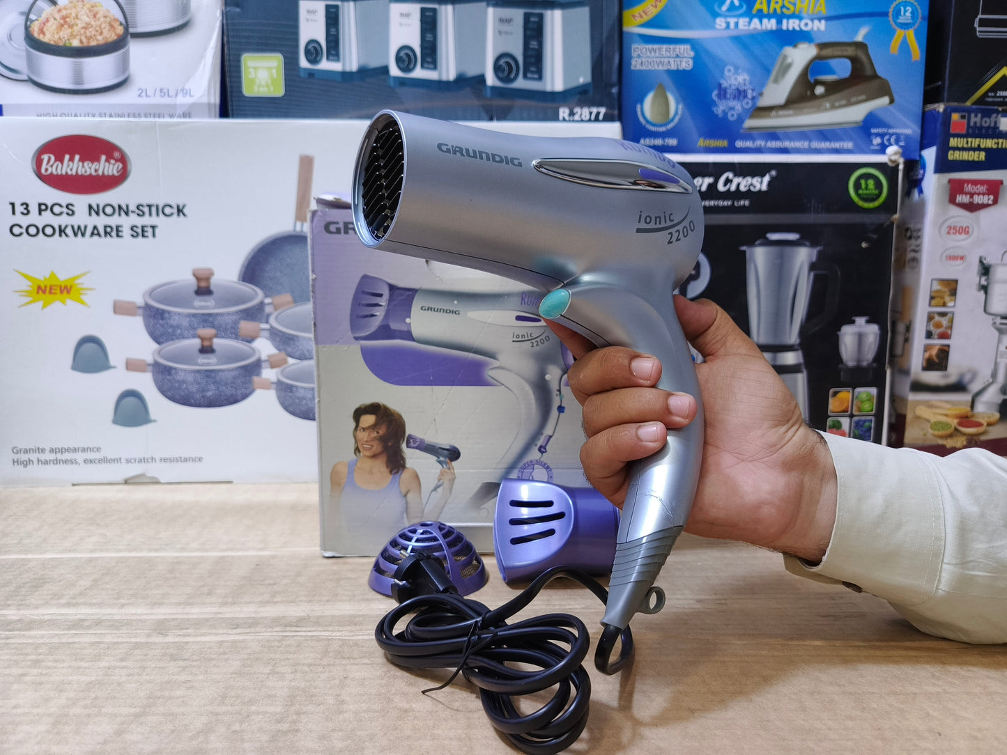 German Brand Imported Grunding Hair Dryer