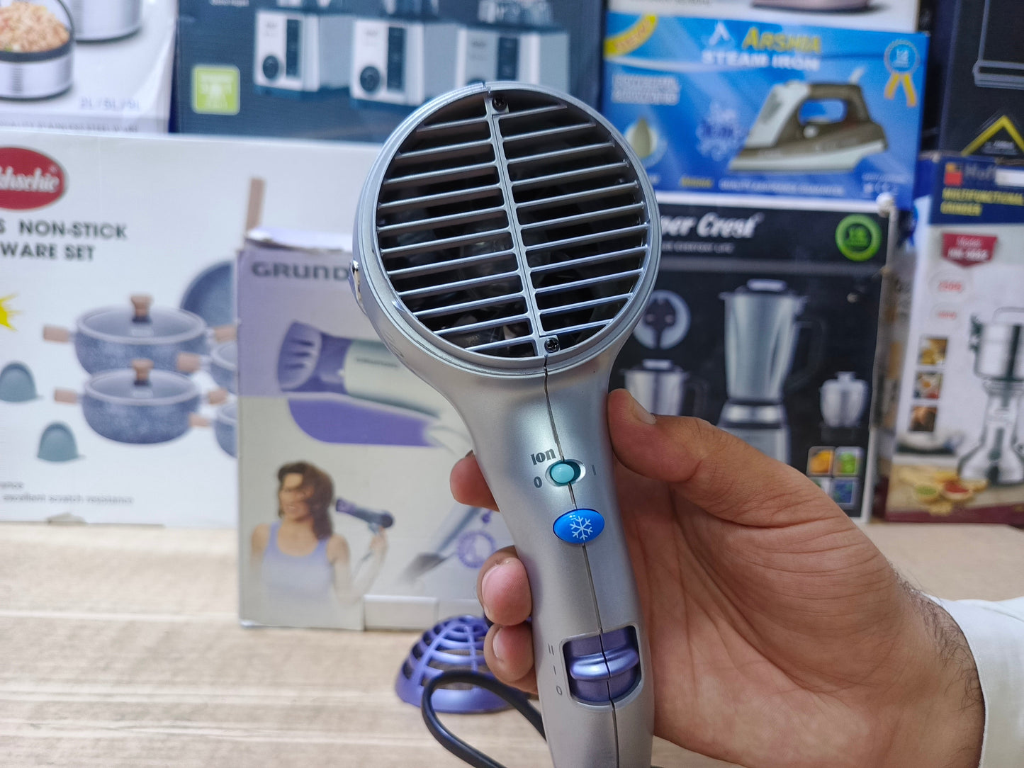 German Brand Imported Grunding Hair Dryer