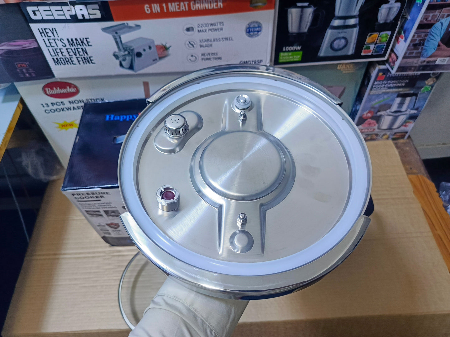 9L 2 in 1 Pressure Cooker Stainless steel