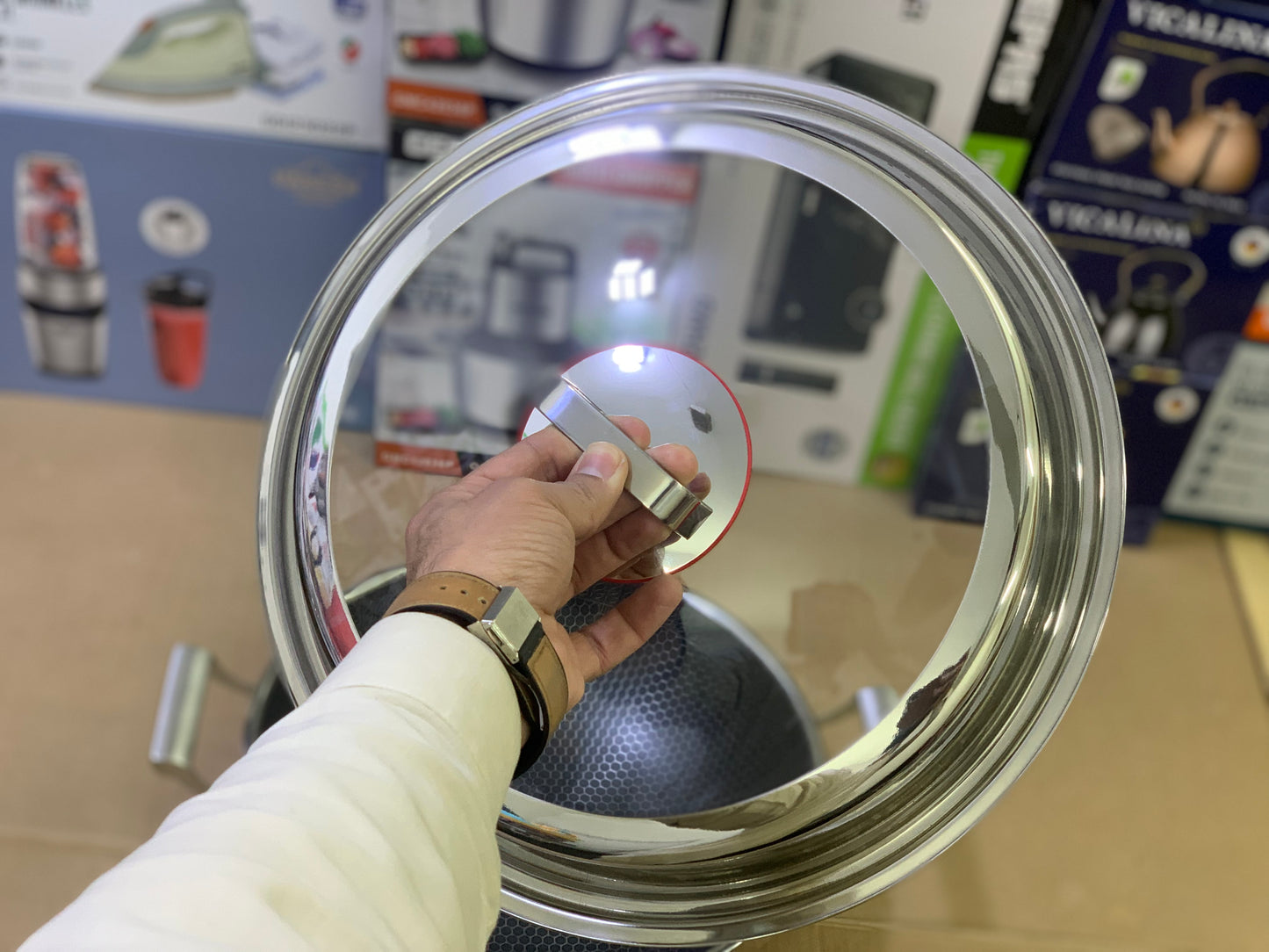 Laser Coating Shallow Handi SUS 316 Stainless Steel