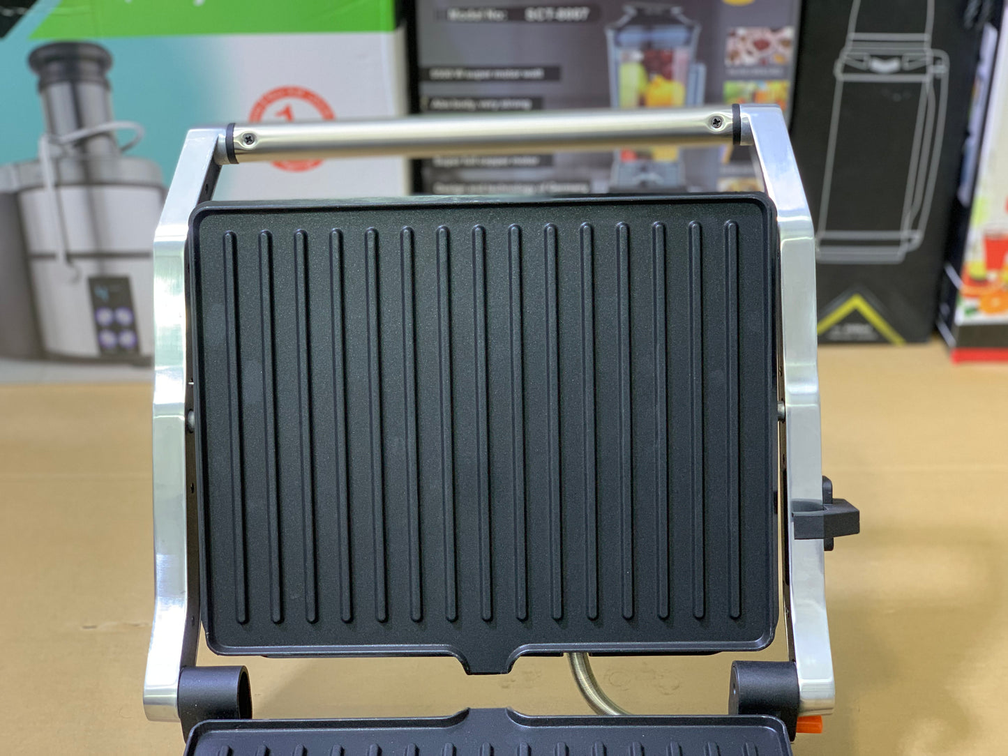 Kolax Brand Electric Contact Grill Maker 2200 watt Nonstick plates