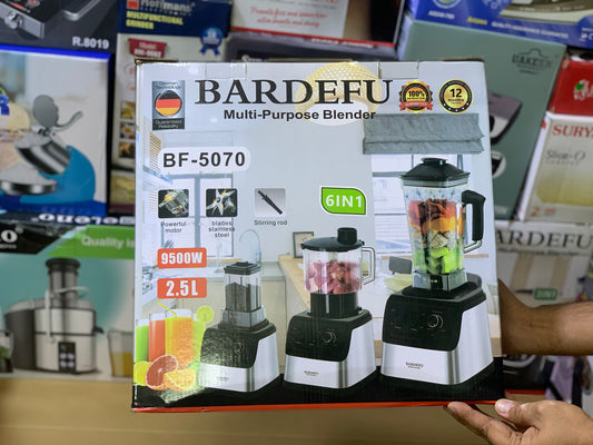 Bardefu 6 in 1 Juicer | BF-5070 | Stainless Steel Blades Full Copper Motor