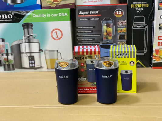 Kolax Germany Multifunctional coffee and Spice Grinder 50g capacity and 300 watt 801504 | Stainless Steel blade