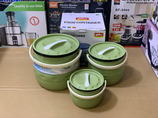 Food Containers | Lunch Box | 1.3L , 3.2L and 6.8L Stainless Steel