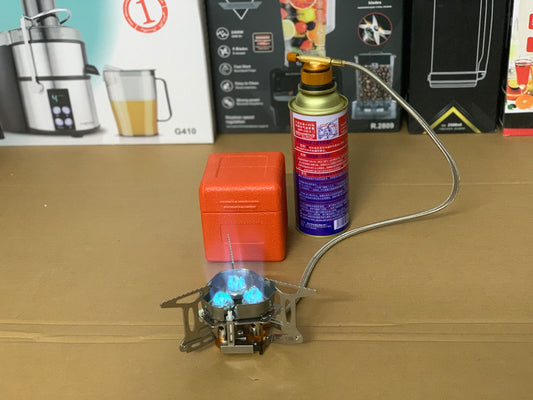 Portable Mini Camping Stove | Gas Cylinder with Free