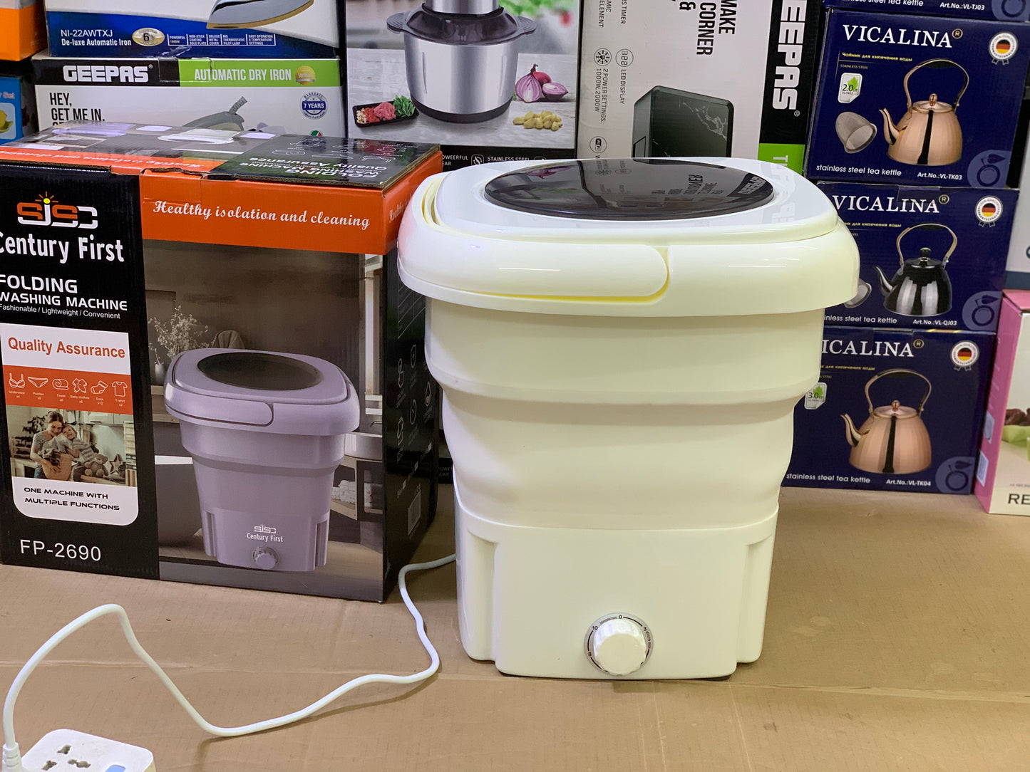 Century First Folding washing machine 18L and 40watt