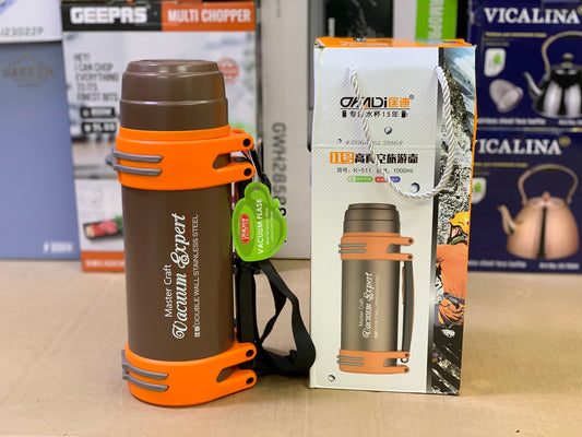 D.Kadi brand vacuum sports water Bottle 1.8L 304 Stainless Steel