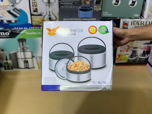 Food Containers Set | 6 Pcs Lunch Boxes Stainless Steel