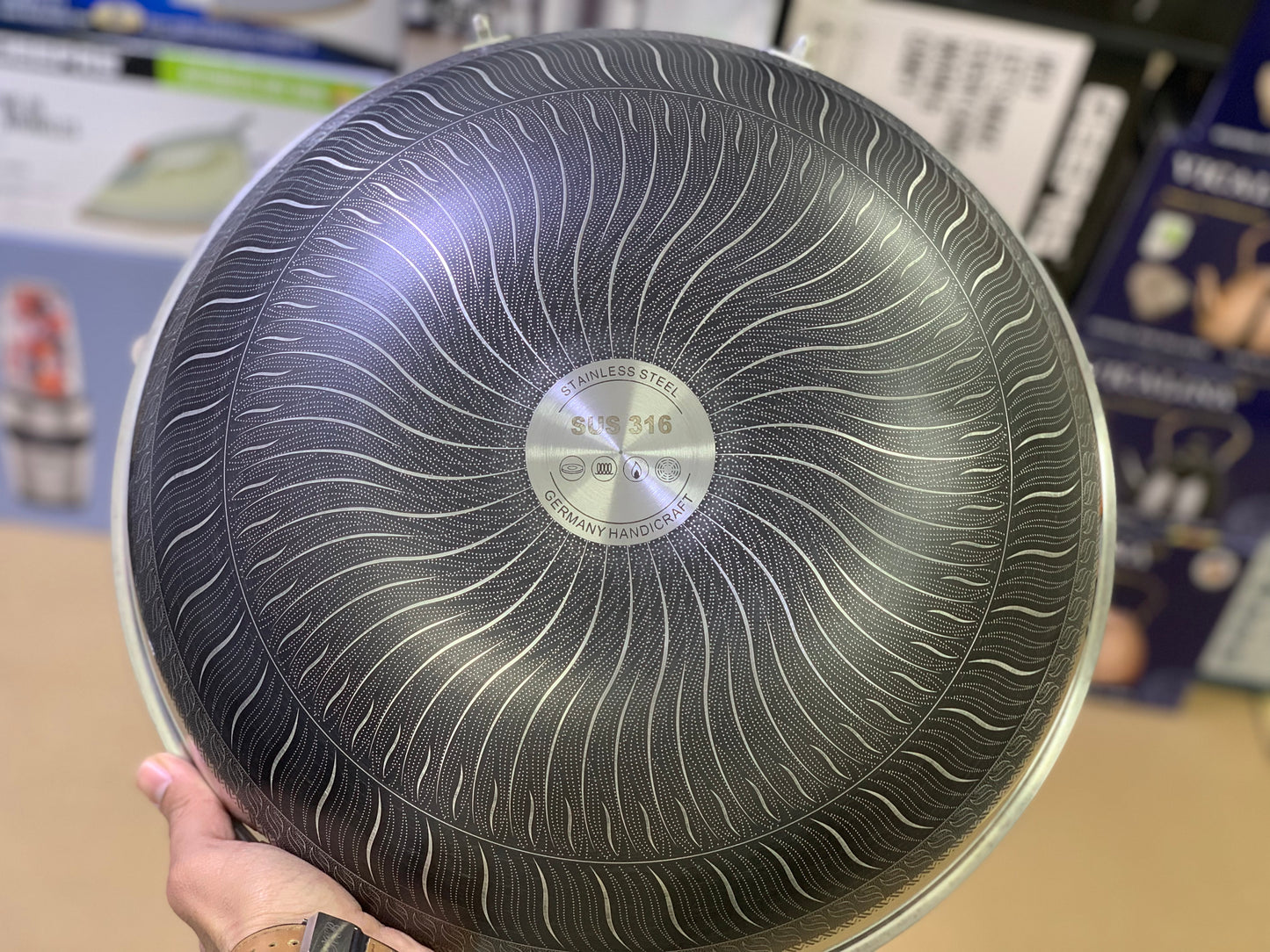 Laser Coating Shallow Handi SUS 316 Stainless Steel