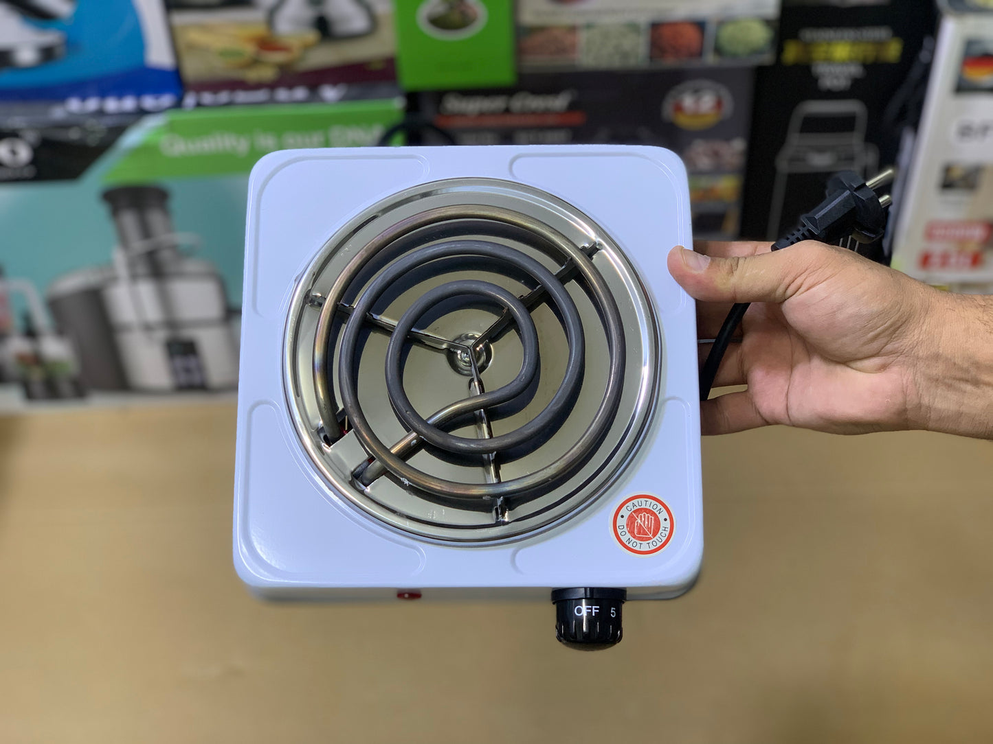 Raf Brand Portable Electric  Stove 1000 watt power consumption