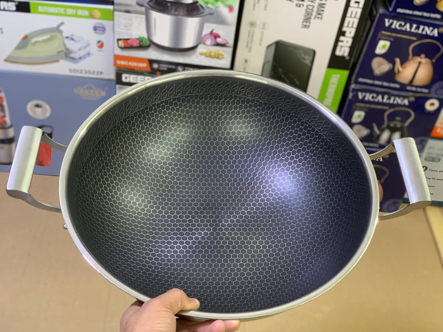 Laser Coating Shallow Handi SUS 316 Stainless Steel