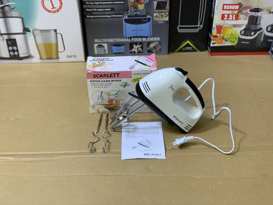 SCARLETT Super Hand Mixer Speed Easy to Hold and 260w | Coffee Beater