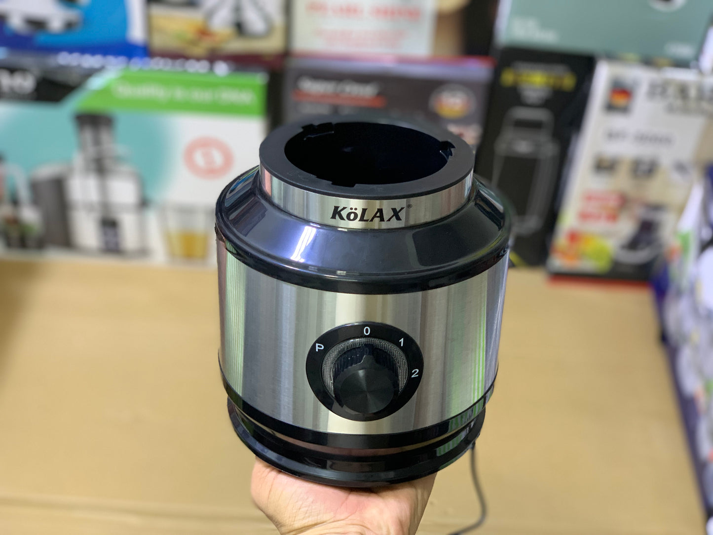 Kolax 4 in 1 Food Processor 1200 warr Stainless Steel blade |Blender , grinder and Chopper |