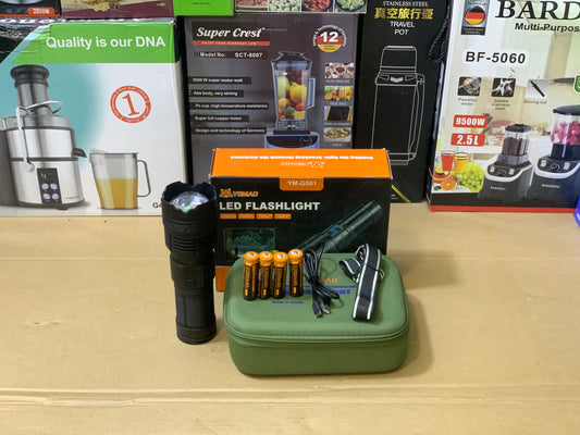 Yemao LED Flashlight TG 3000M |High Quality Torch | Model no :YM G-501