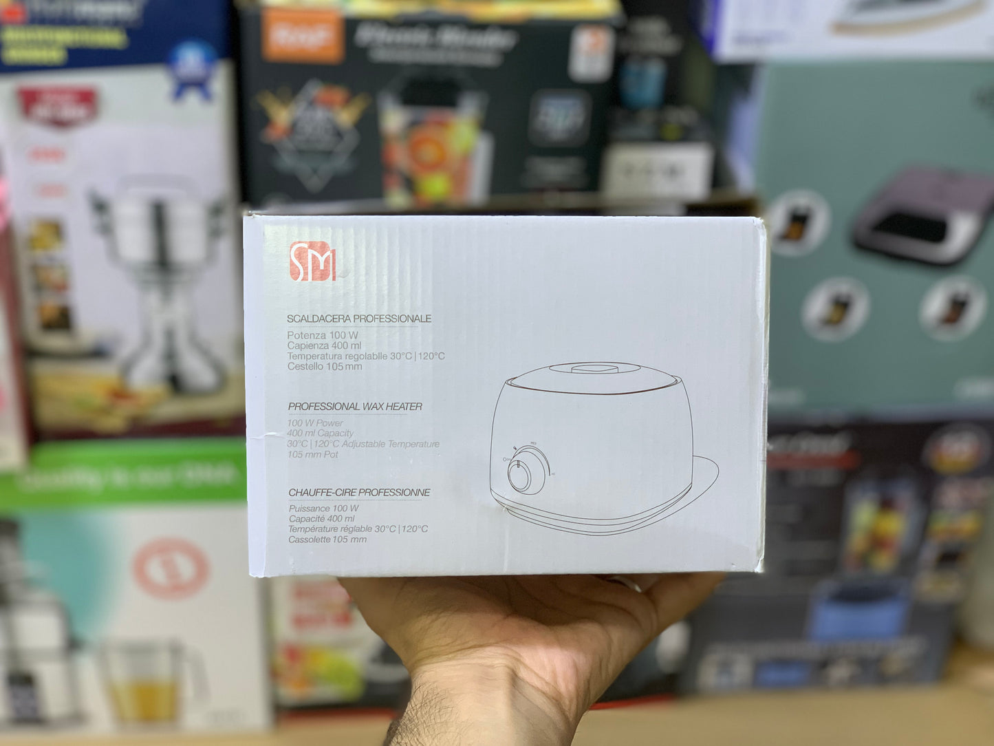 SM melting Wax Pot machine 100w ans 400ml | Wax Machine