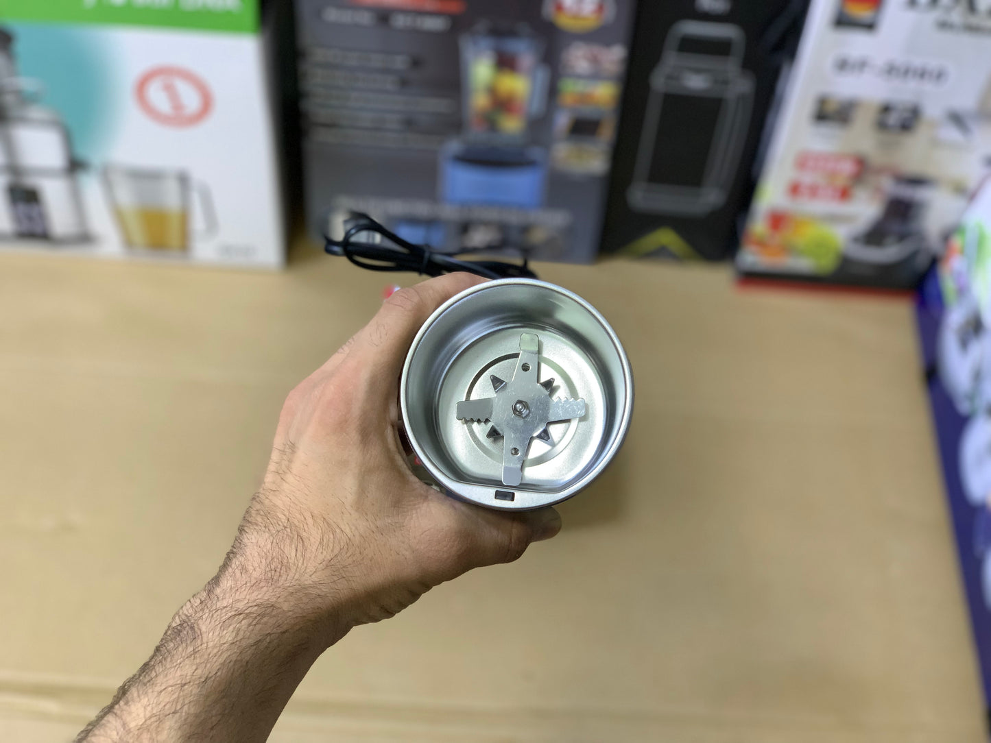 Kolax Germany Multifunctional coffee and Spice Grinder 50g capacity and 300 watt 801504 | Stainless Steel blade