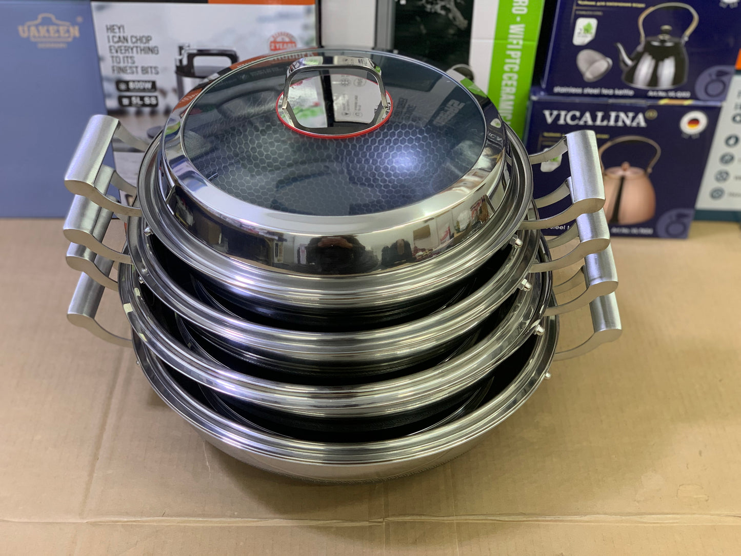 Laser Coating Shallow Handi SUS 316 Stainless Steel