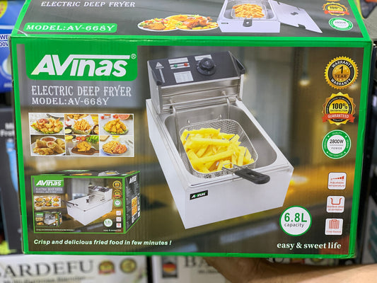 AVINAS Brand Electronic Deep Fryer | 6.8L | 2800w