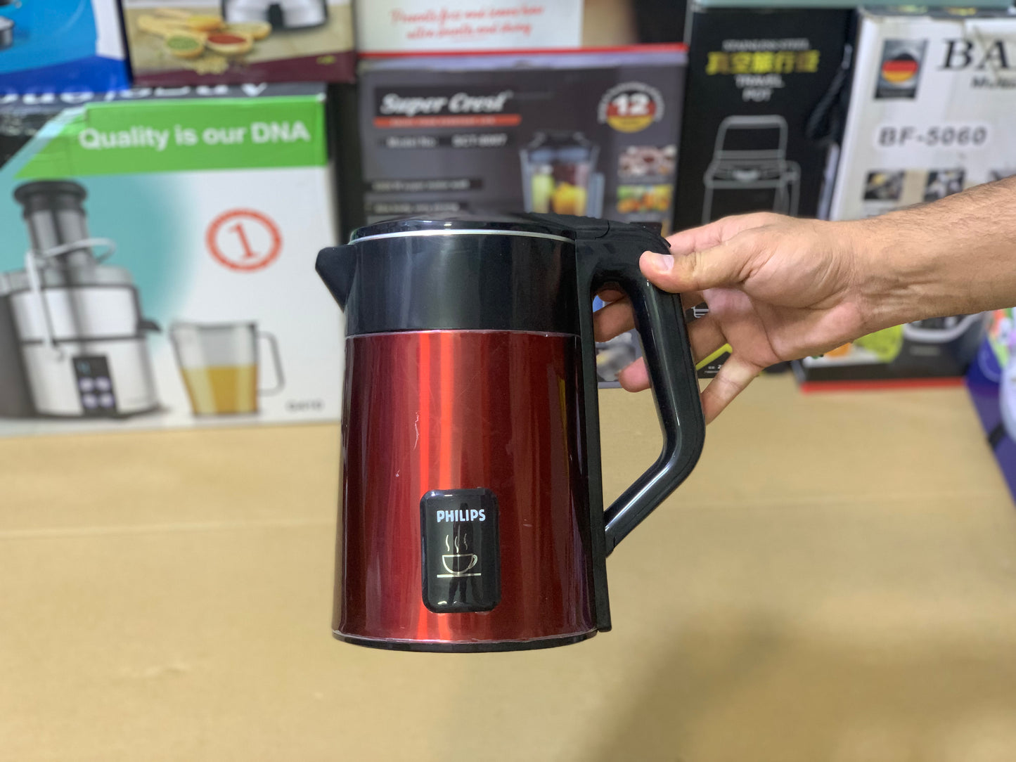 Plus Philips Electric Kettle 2.0L and 1500 watt | Automatic Shutoff advance technology Stainless steel
