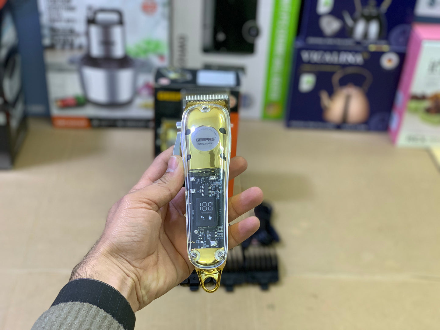 Geepas brand Hair clipper and trimmer | Model 57504