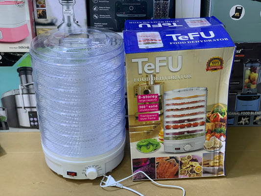 Tefu Brand Food Dehydrator 350 watt and  8 Story Large Capacity | Fruit dryer