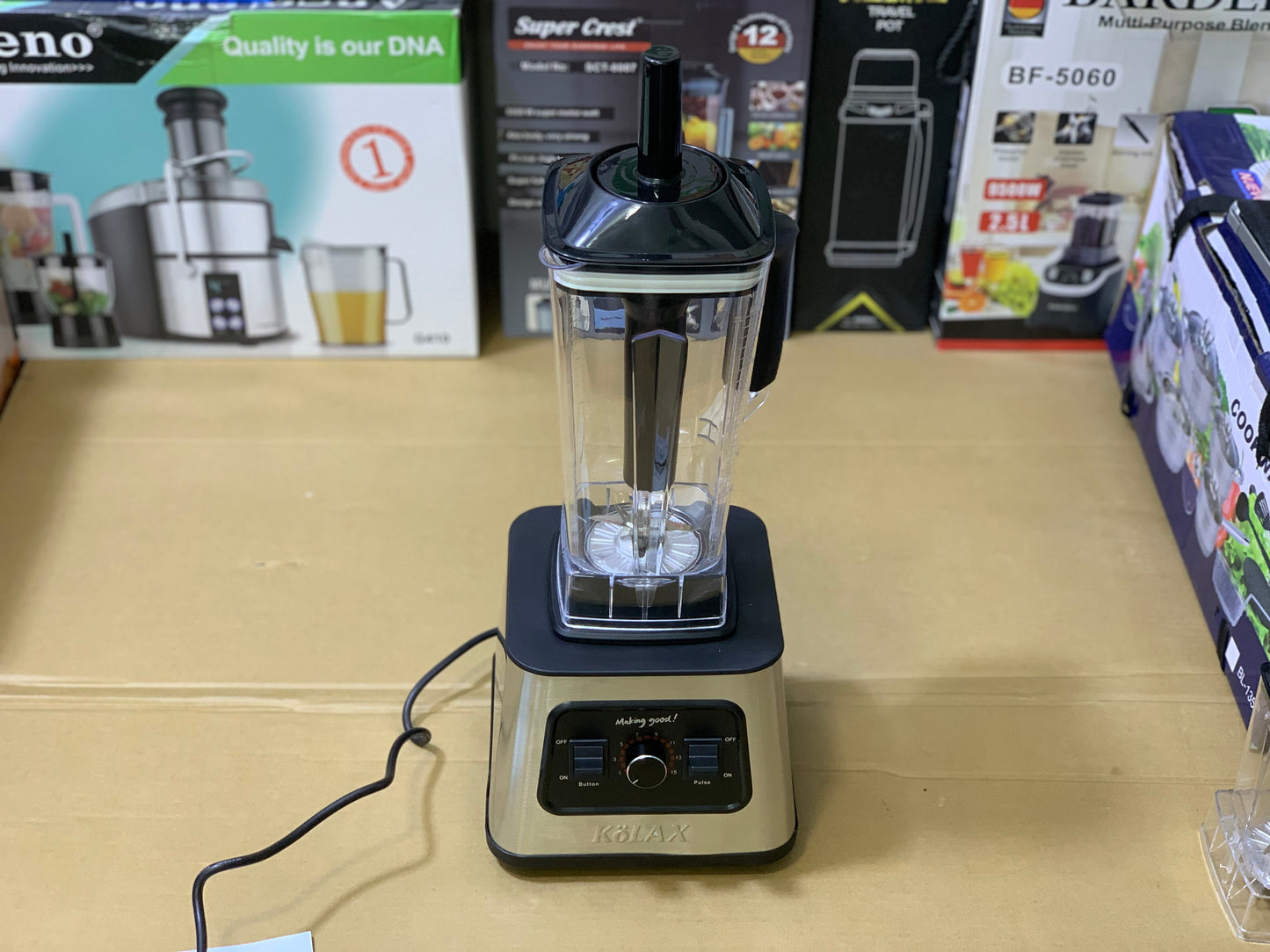 Kolax 2in1 Blender and grinder 3600watt 2.5L Stainless Steel blades