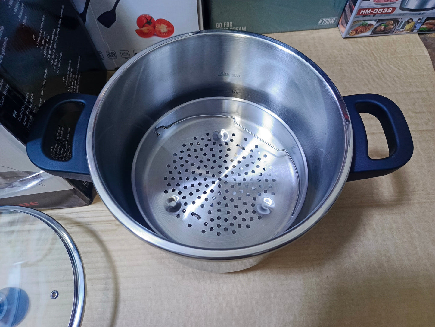 9L 2 in 1 Pressure Cooker Stainless steel