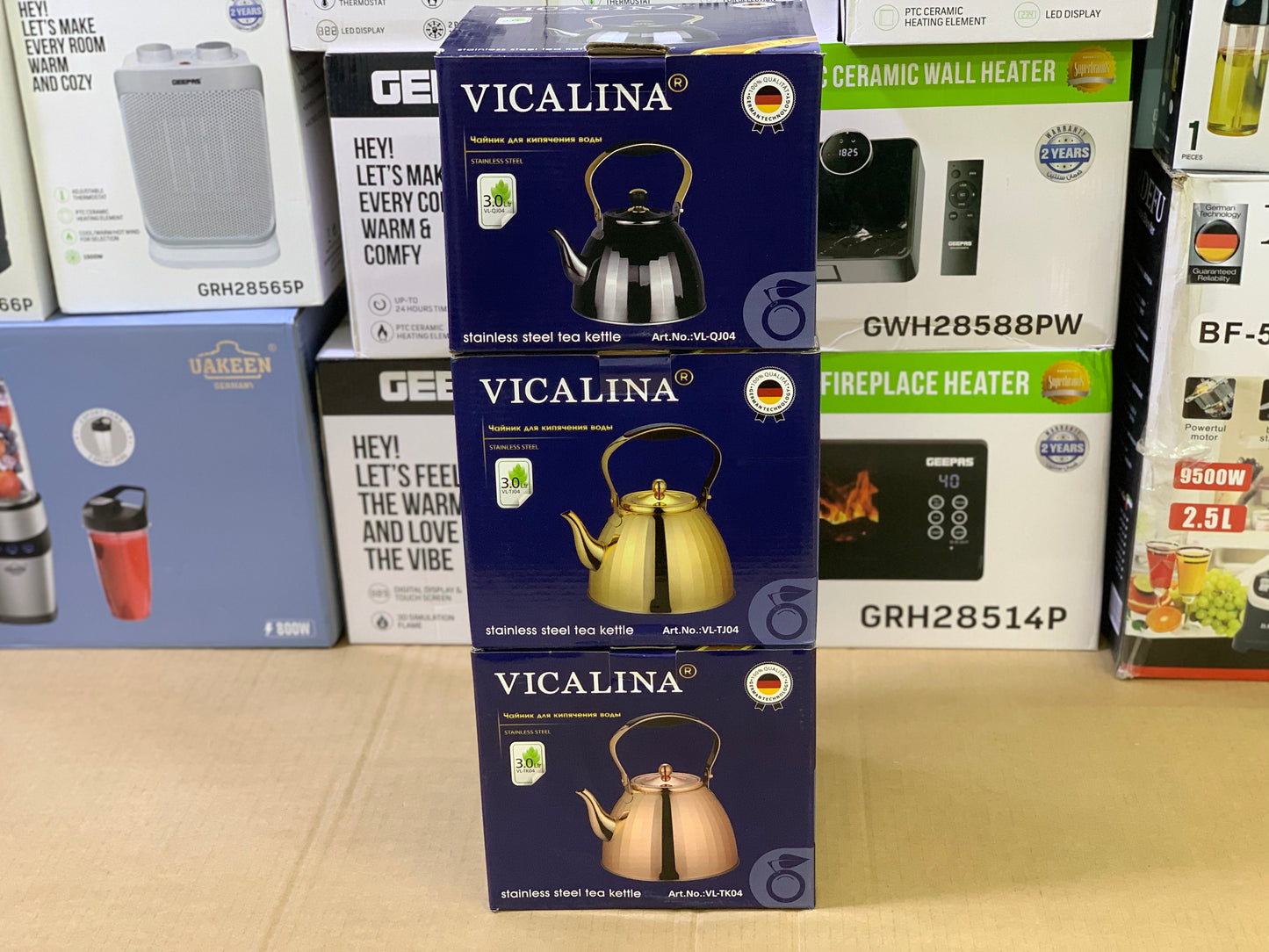 Vacalina Germany brand Tea Kettle stainless Steel| Tea Kettle